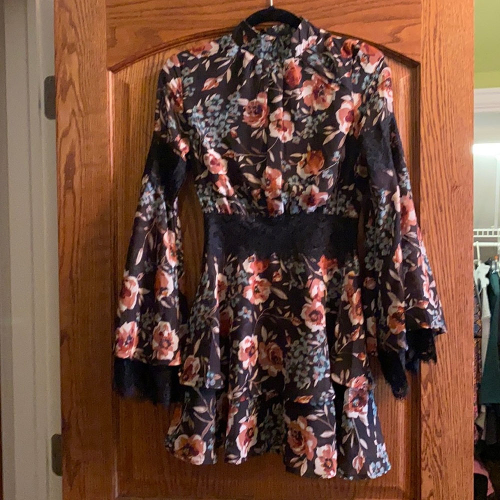 Missguided floral dress